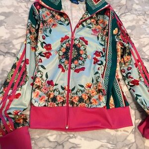 Adidas Floral Track Jacket